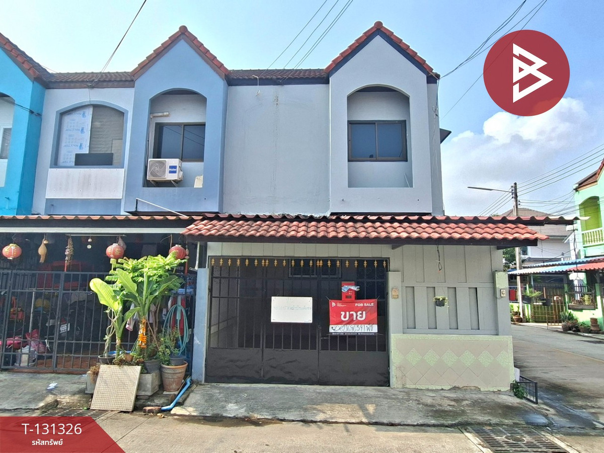 ขายทาวน์เฮ้าส์ หมู่บ้านพาสิริ9 บ้านสวนซอย11 หนองข้างคอก ชลบุรี