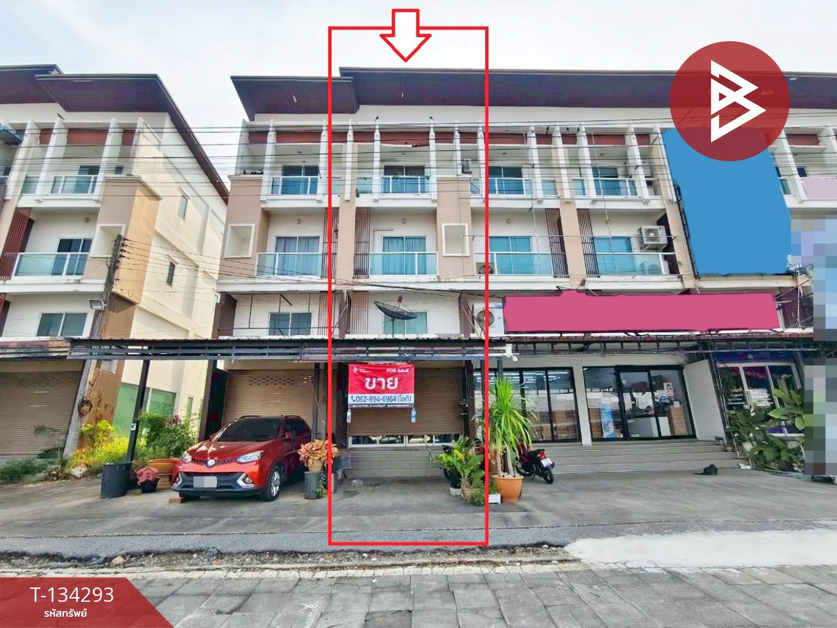 ขายอาคารพาณิชย์ 4 ชั้น เนื้อที่ 17 ตร.วา จันทนิมิต จันทบุรี
