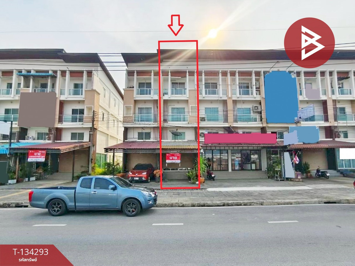 ขายอาคารพาณิชย์ 4 ชั้น เนื้อที่ 17 ตร.วา จันทนิมิต จันทบุรี