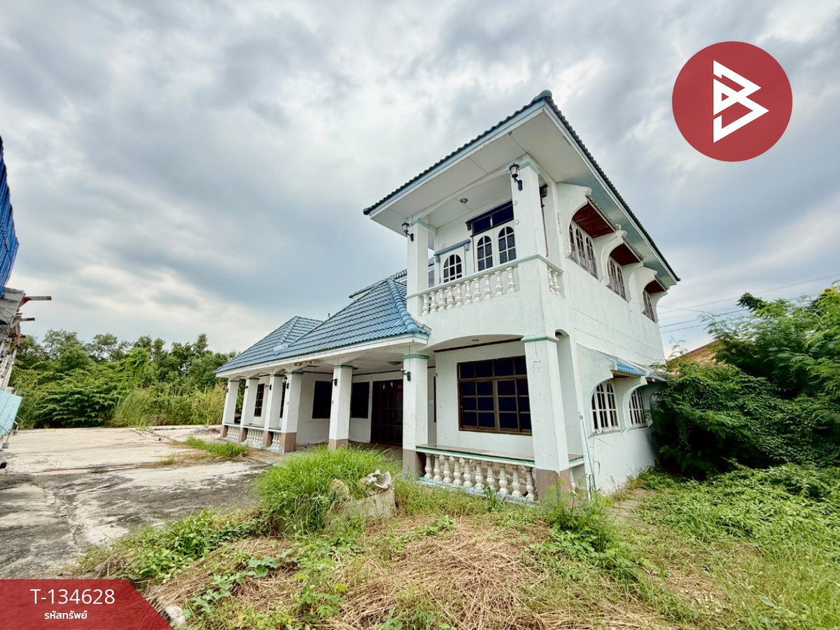 ขายบ้านเดี่ยวพร้อมที่ดิน เนื้อที่ 2 งาน 49.6 ตร.วา บางหญ้าแพรก สมุทรสาคร