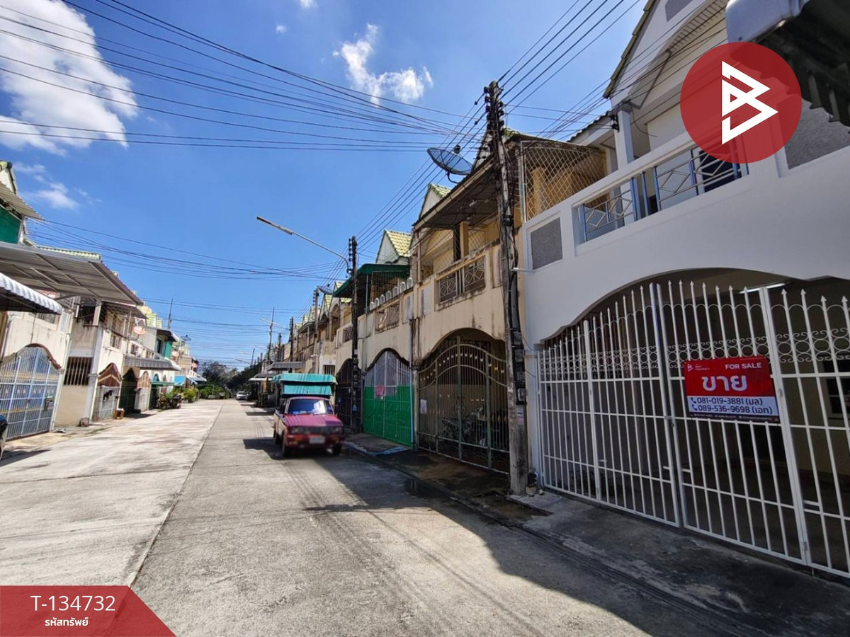 ขายทาวน์เฮ้าส์ หมู่บ้านศิริวรรณ บ่อพลับ นครปฐม