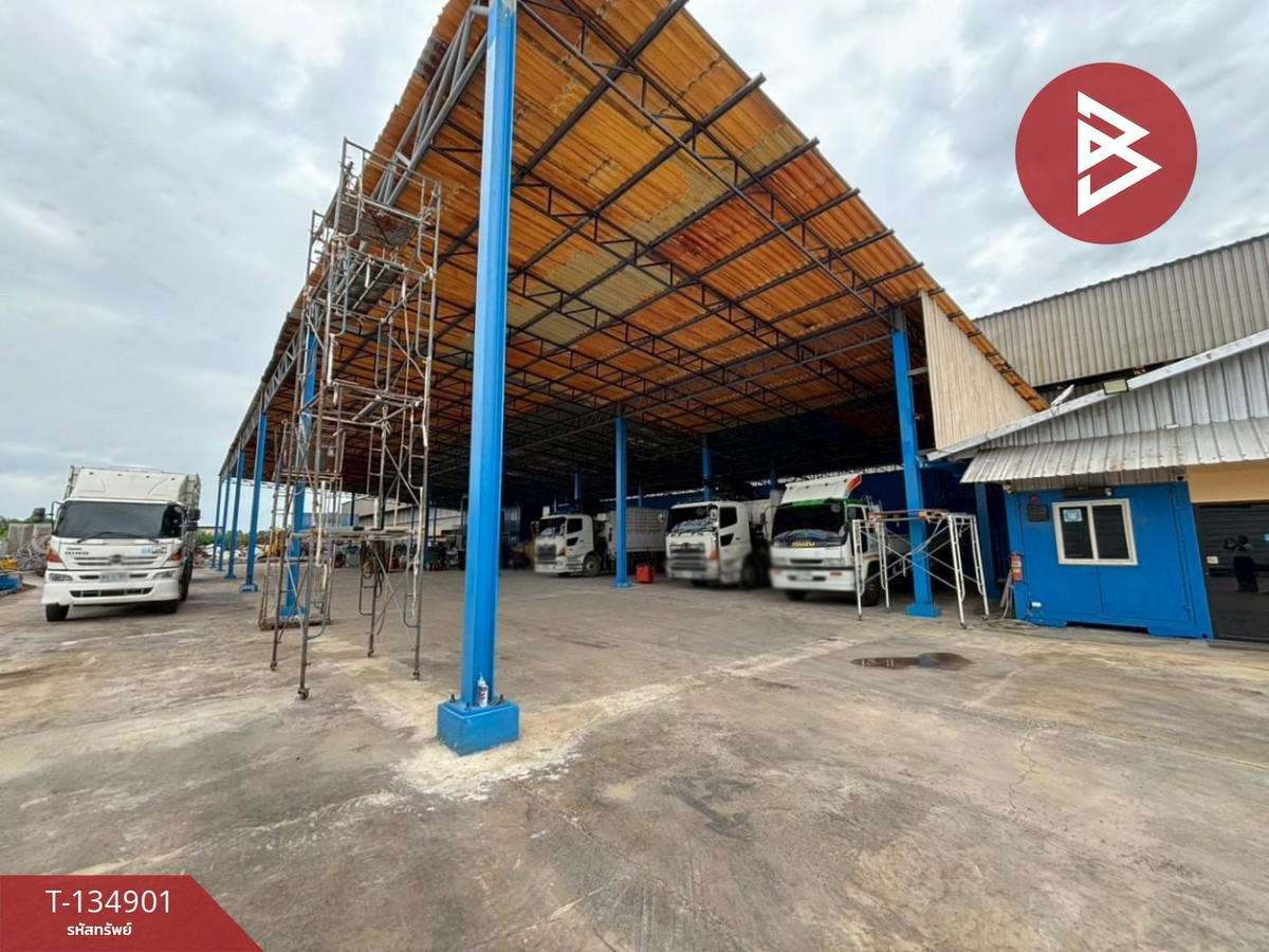 ขายโกดังพร้อมออฟฟิศ เนื้อที่ 3 ไร่ 2 งาน 50.6 ตร.วา ท้ายบ้าน สมุทรปราการ