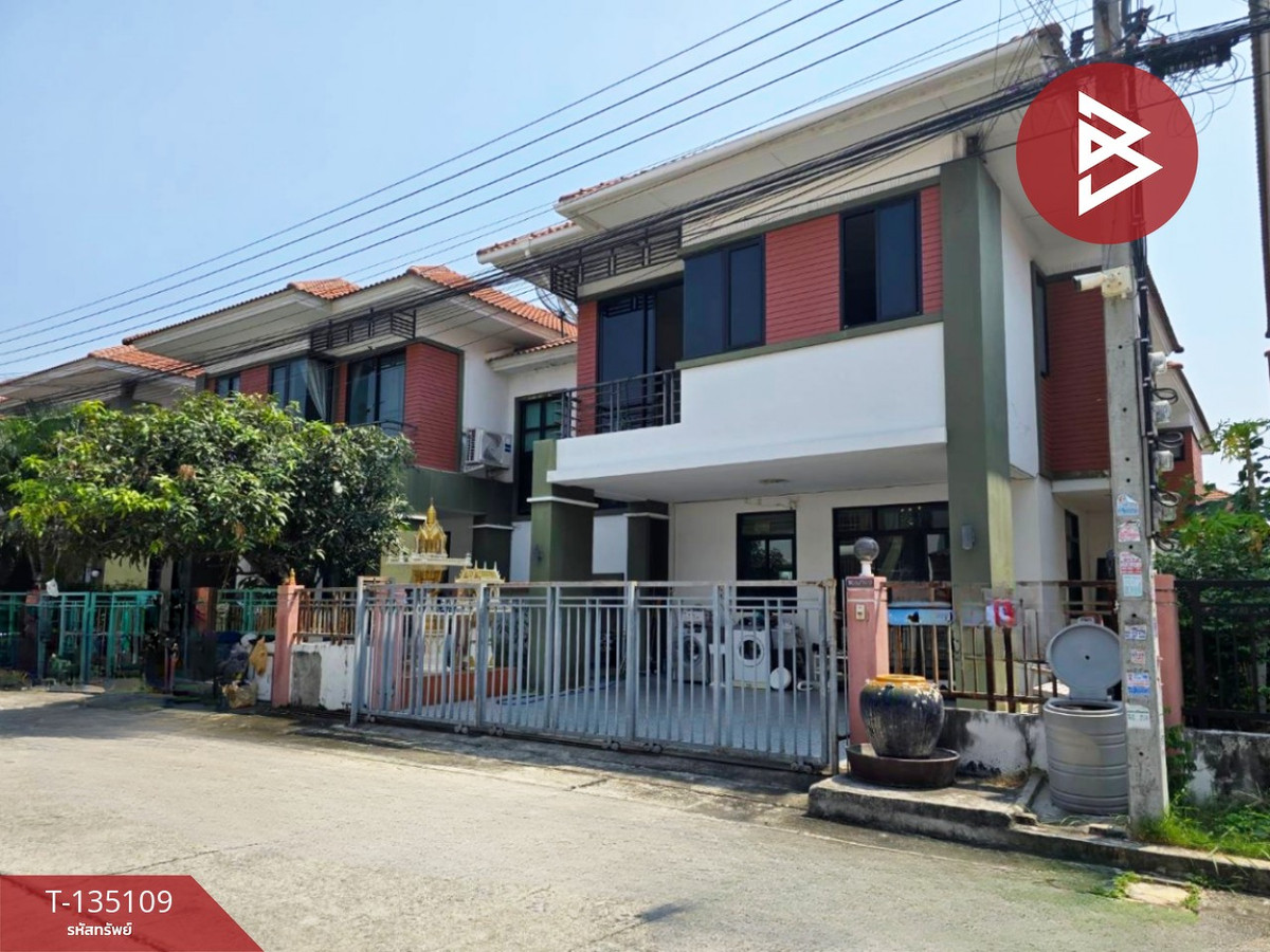 ขายบ้านแฝด หมู่บ้านทรัพย์รุ่งเรืองซิตี้ เทศบาลบางปู 53 สมุทรปราการ