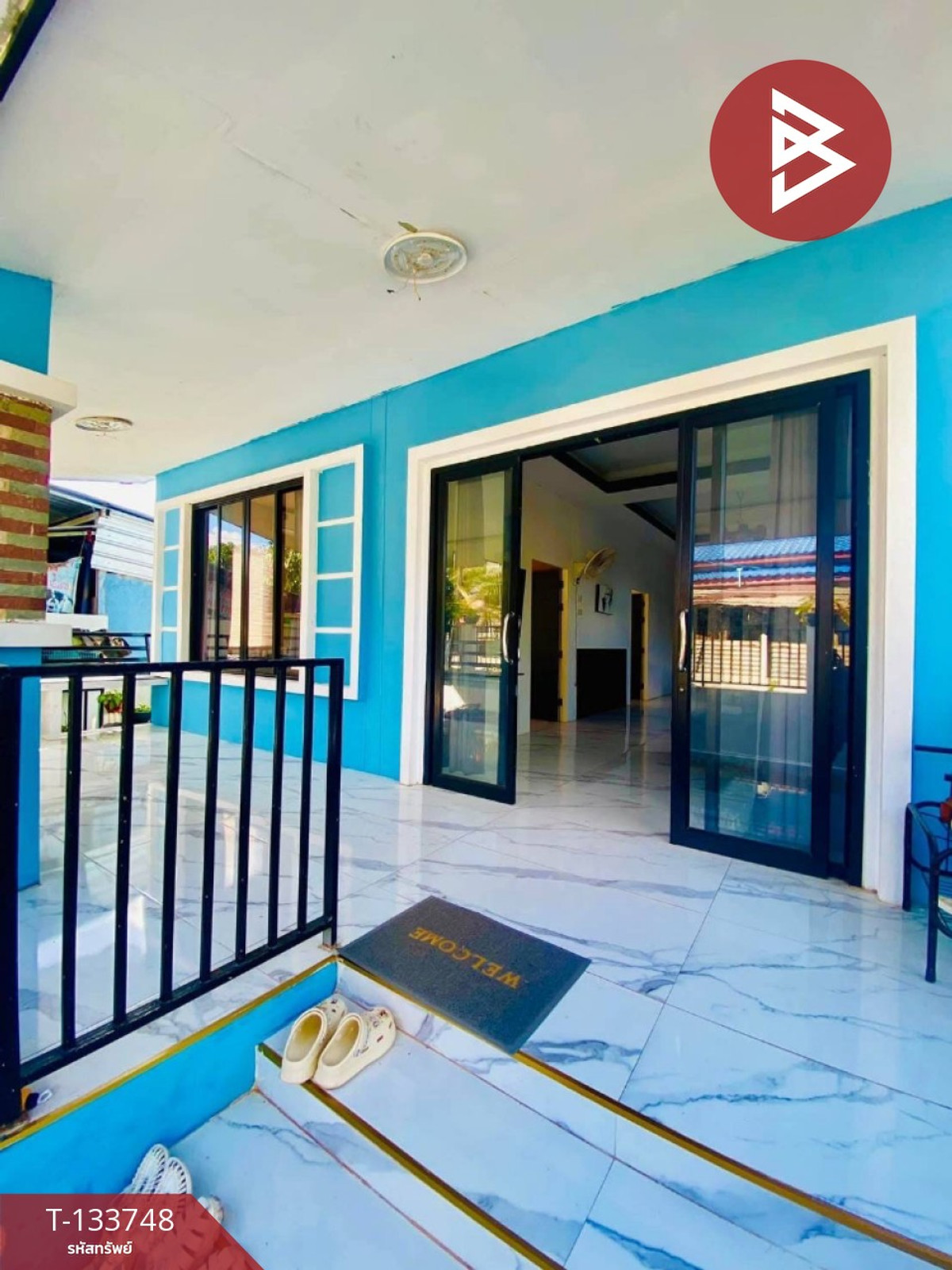 ขายบ้านเดี่ยวชั้นเดียว เนื้อที่ 45.9 ตร.วา จัตุรัส ชัยภูมิ