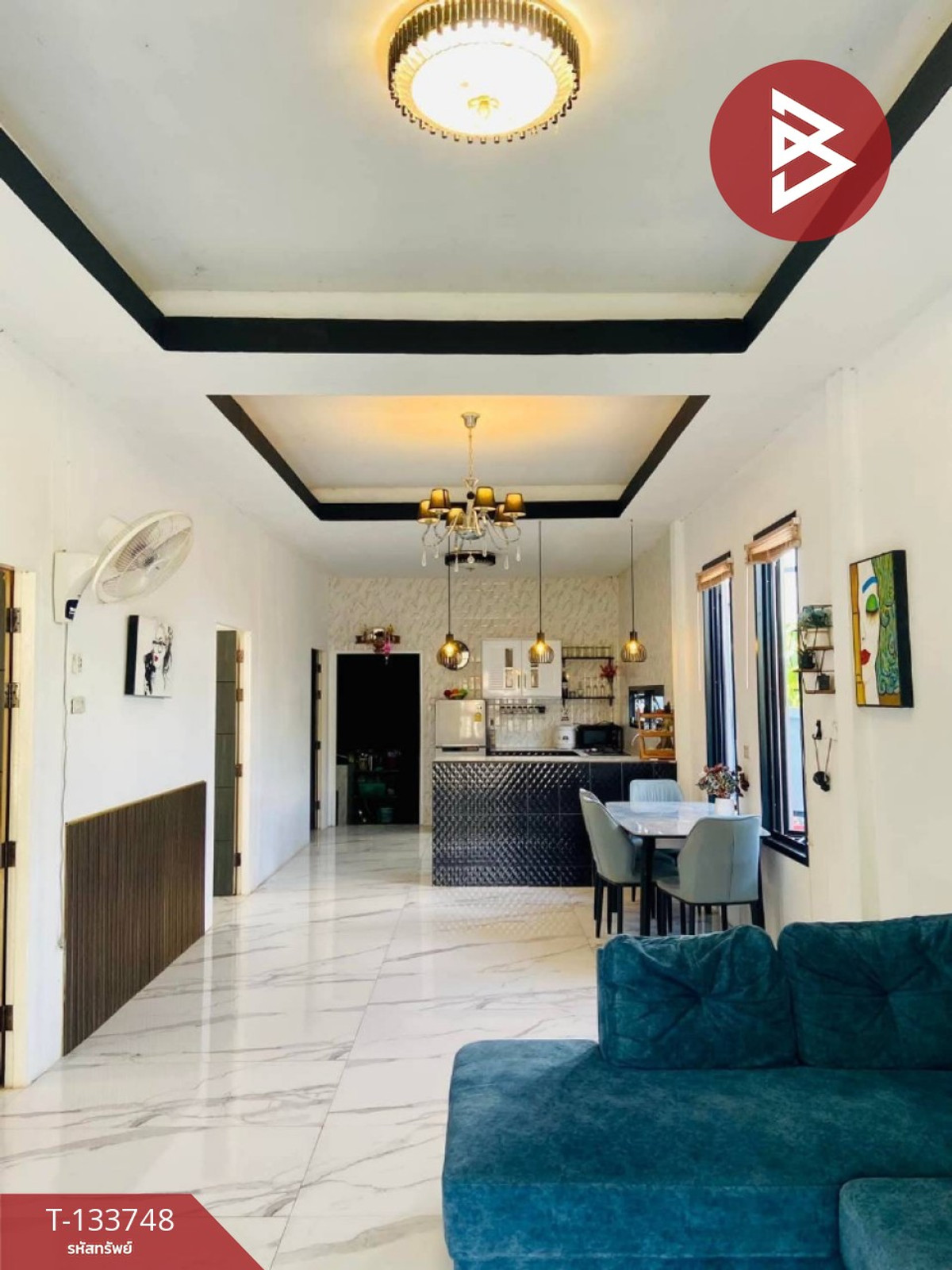 ขายบ้านเดี่ยวชั้นเดียว เนื้อที่ 45.9 ตร.วา จัตุรัส ชัยภูมิ