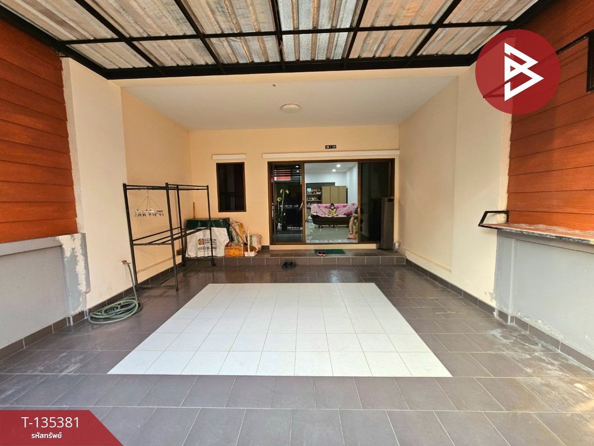 ขายทาวน์เฮ้าส์ หมู่บ้านเอส สิริภัสสร 1 (S Siripassorn 1) ศรีราชา ชลบุรี