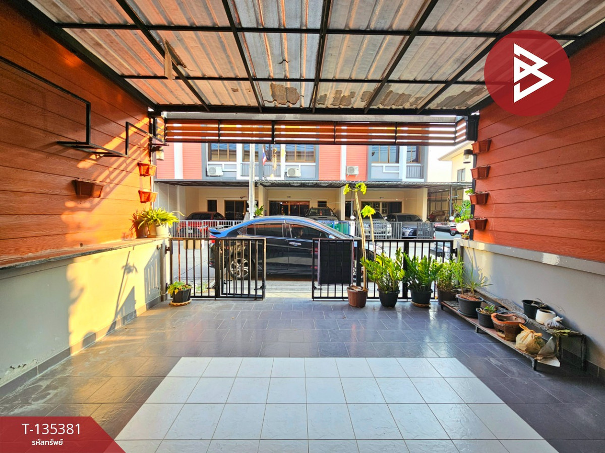 ขายทาวน์เฮ้าส์ หมู่บ้านเอส สิริภัสสร 1 (S Siripassorn 1) ศรีราชา ชลบุรี