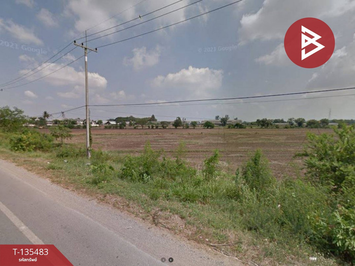 ขายที่ดิน เนื้อที่ 1 ไร่ 2 งาน 12.6 ตร.วา เมืองสิงห์บุรี ติดถนนใหญ่  ทำเลทอง