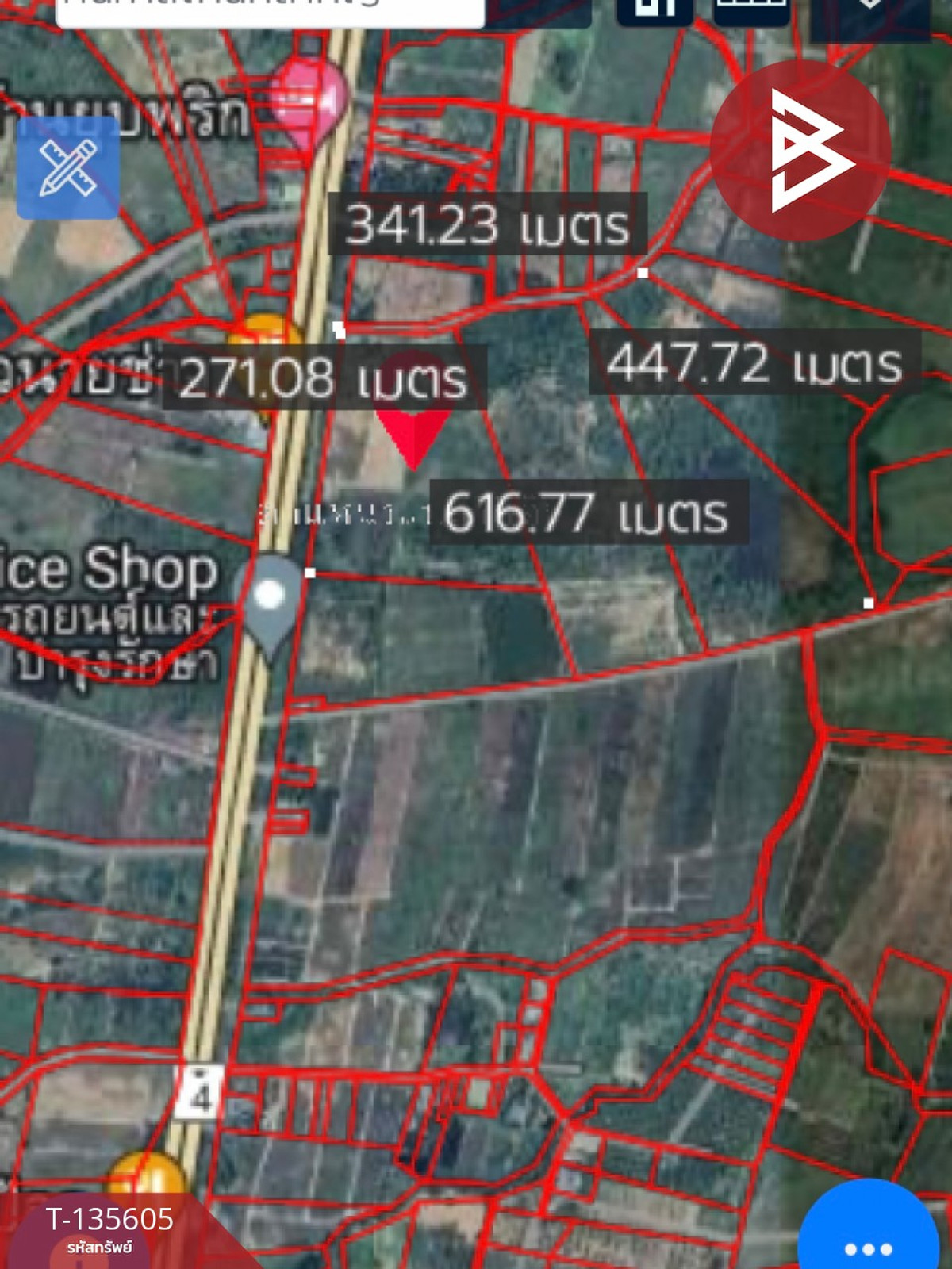ขายที่ดิน เนื้อที่ 123 ไร่ 65 ตร.วา บ่อนอก ประจวบคีรีขันธ์