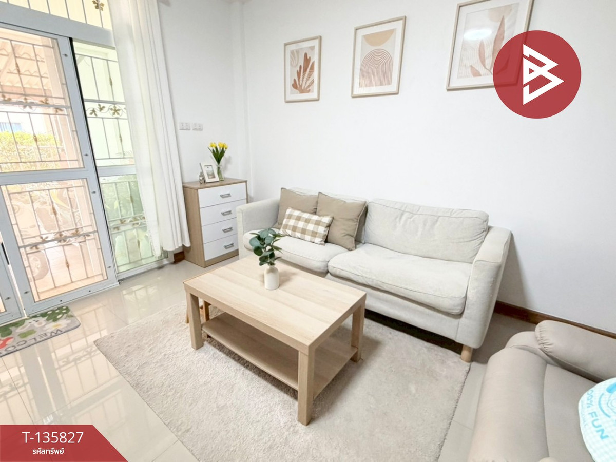 ขายทาวน์เฮ้าส์ หมู่บ้านบุษบา เขาดิน-สวนเสือ ศรีราชา ชลบุรี