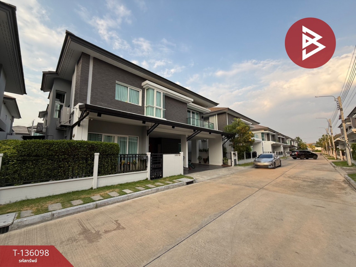 ขายบ้านเดี่ยว หมู่บ้านเดอะซิตี้ สุขสวัสดิ์ ประชาอุทิศ64 (The City Suksawat Pracha Uthit64) ทุ่งครุ กรุงเทพมหานคร