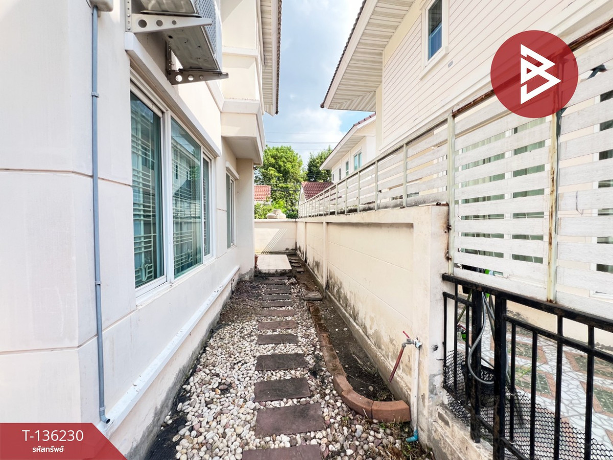 ขายบ้านแฝด หมู่บ้านเดอะวิลล่า ท่าอิฐ (The Villa Tha-it) ปากเกร็ด นนทบุรี