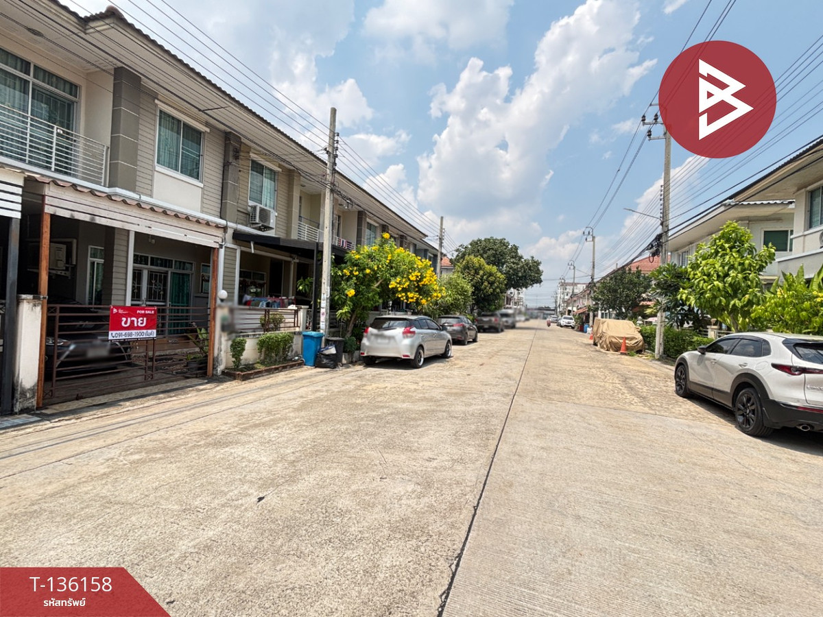 ขายทาวน์เฮาส์ หมู่บ้านรื่นฤดี6 ถนนเลียบคลองสอง 28 แขวงบางชัน เขตคลองสามวา กรุงเทพ