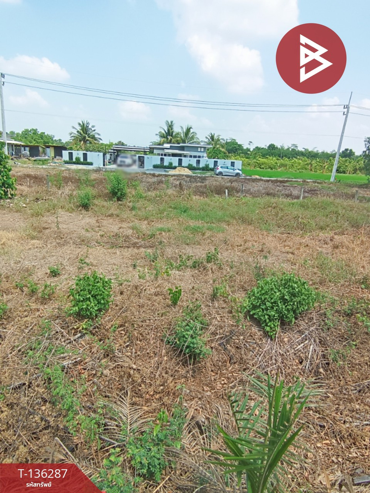 ขายที่ดิน เนื้อที่ 135 ตารางวา คลองหก ปทุมธานี ทำเลดี