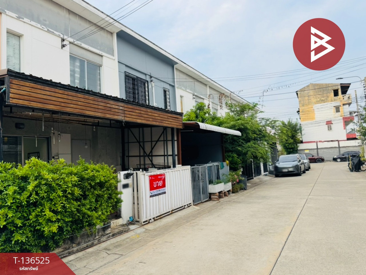 ขายทาวน์เฮ้าส์ หมู่บ้านพฤกษา77/1 สุขสวัสดิ์-กาญจนาภิเษก พระสมุทรเจดีย์ สมุทรปราการ