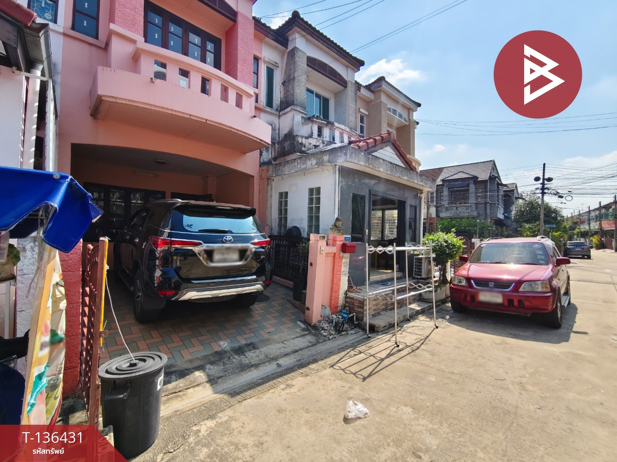 ขายทาวน์เฮ้าส์ หมู่บ้านบุศรินทร์ ปิ่นเกล้า-พุทธมณฑลสาย4 สามพราน นครปฐม