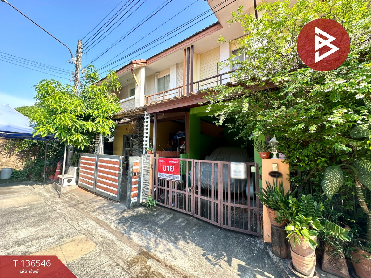 ขายทาวน์เฮ้าส์ หมู่บ้านกานดา บ้านริมคลอง3 พันท้ายนรสิงห์ สมุทรสาคร