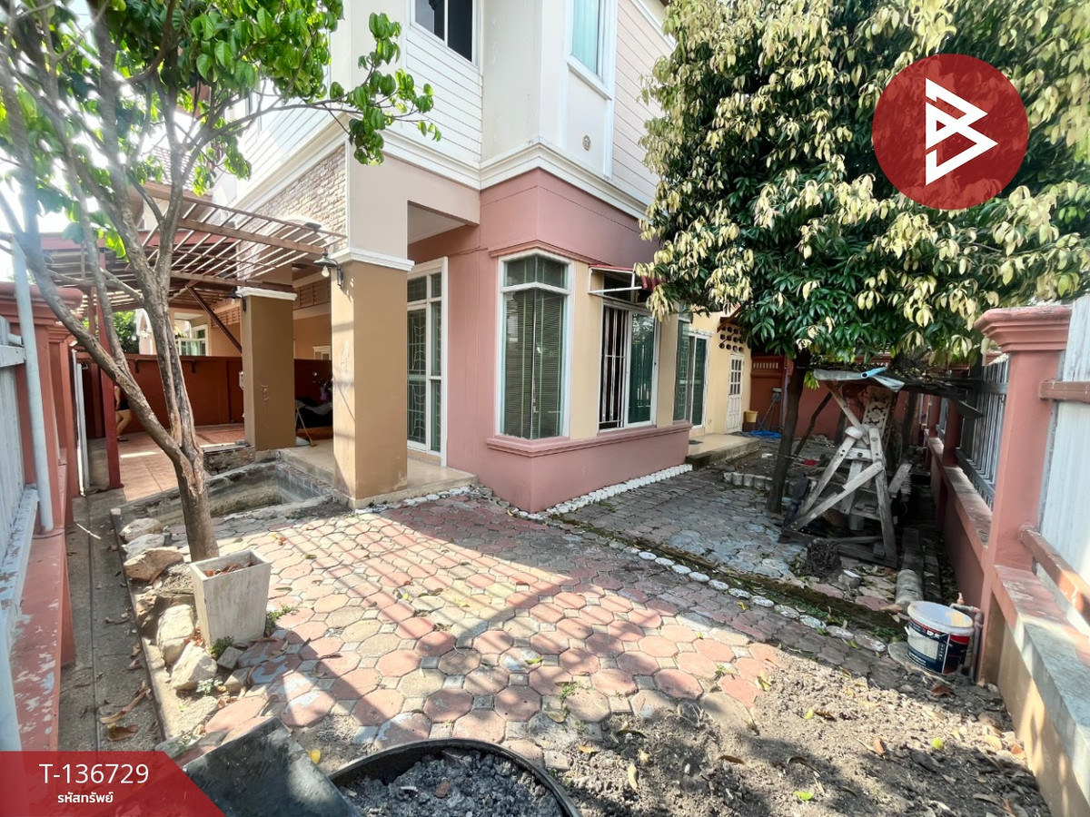 ขายบ้านแฝด หมู่บ้านนนทรีวิลล่า พระราม5 บางศรีเมือง นนทบุรี