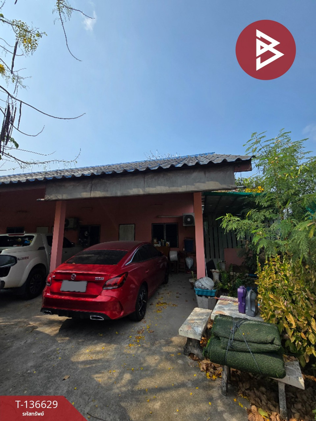 ขายบ้านเดี่ยว เนื้อที่ 100 ตารางวา สำนักบก ชลบุรี อยู่หลังวัดหนองแฟบ