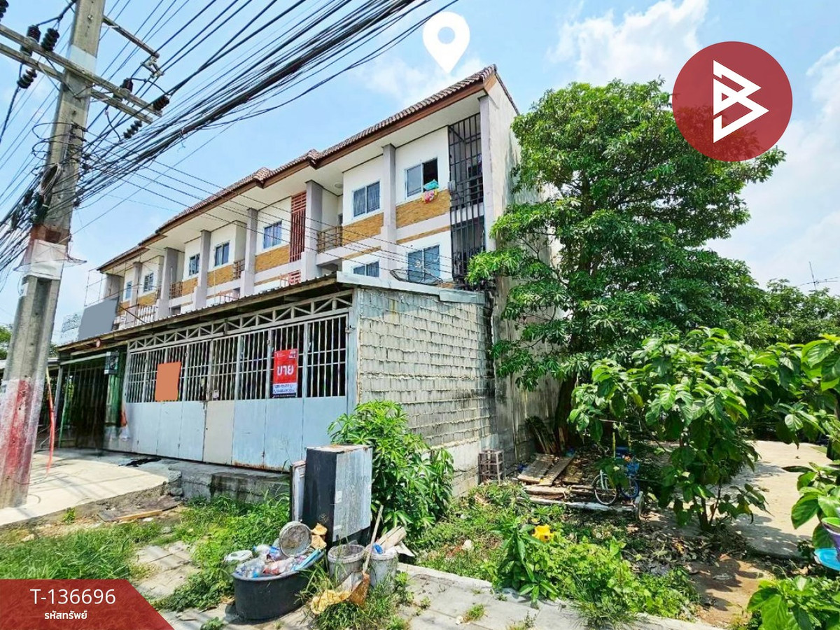 ขายอาคารพาณิชย์ 3 ชั้น สี่แยกหนองปรือ บ้านบึง ชลบุรี ทำเลค้าขาย