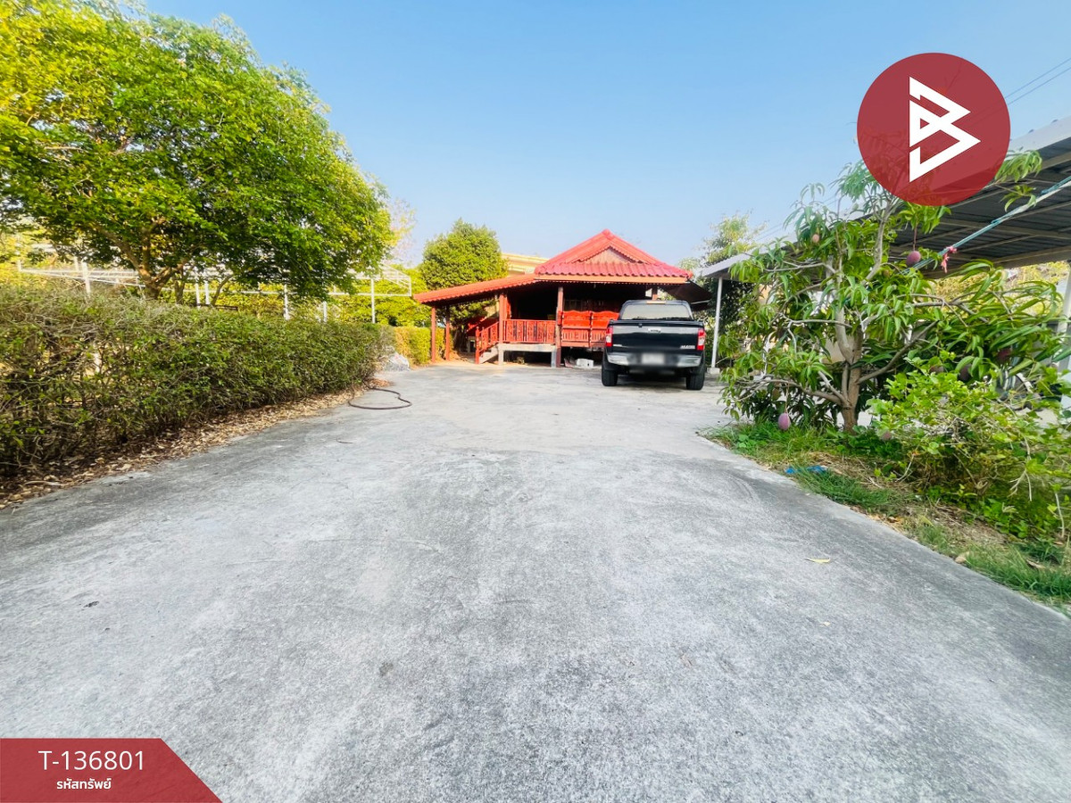 ขายบ้านเดี่ยวพร้อมที่ดิน เนื้อที่ 1 ไร่ 55 ตารางวา บางสมัคร บางปะกง ฉะเชิงเทรา