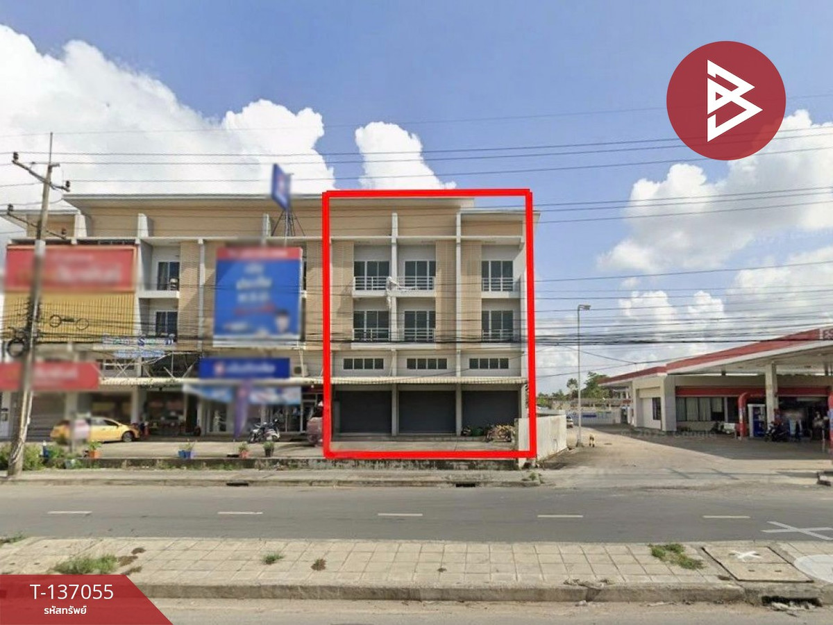 ขายอาคารพาณิชย์ 3 คูหา เนื้อที่ 83.5 ตร.วา พลับพลา จันทบุรี