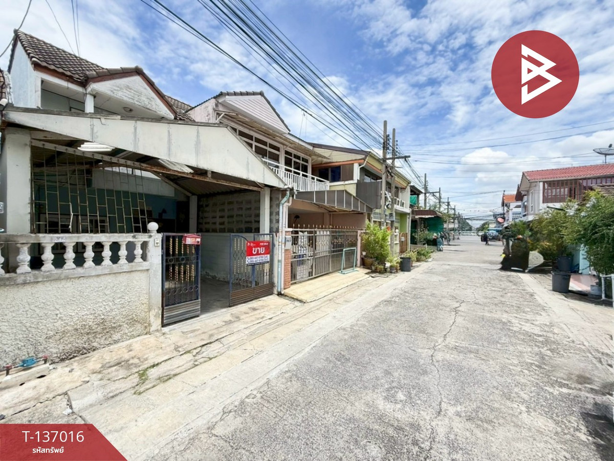 ขายทาวน์เฮ้าส์ หมู่บ้านสินทวีวิลล่า พระราม2 บางขุนเทียน กรุงเทพมหานคร