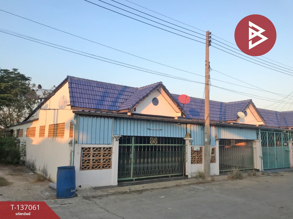 ขายทาวน์เฮ้าส์ชั้นเดียว เนื้อที่ 60.4 ตารางวา หมู่บ้านไพพันธ์ บางปะหัน-นครหลวง พระนครศรีอยุธยา