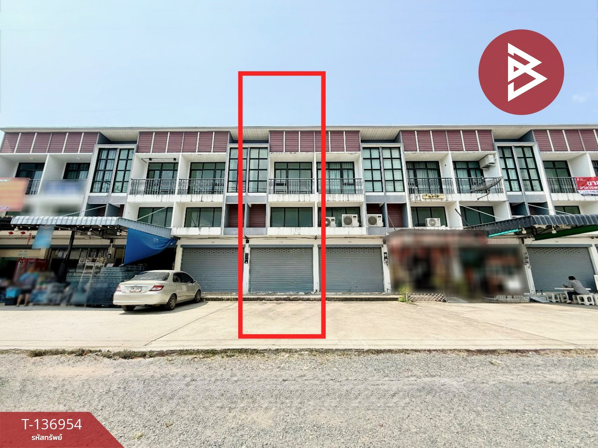 ขายอาคารพาณิชย์ 2 ชั้นครึ่ง เนื้อที่ 26.3 ตร.วา เกาะขวาง จันทบุรี