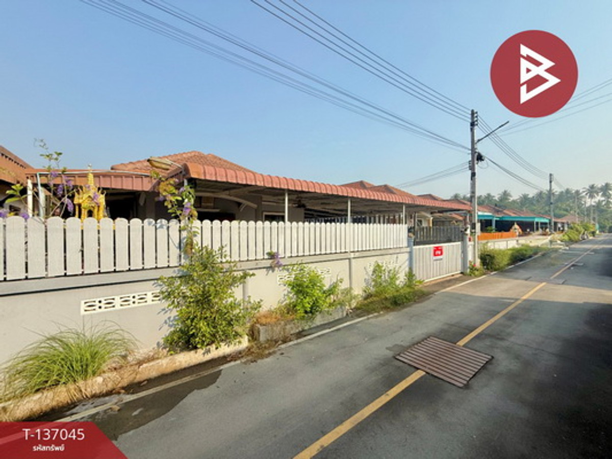 ขายบ้านเดี่ยว เนื้อที่ 75.4 ตร.วา ท้ายหาด สมุทรสงคราม