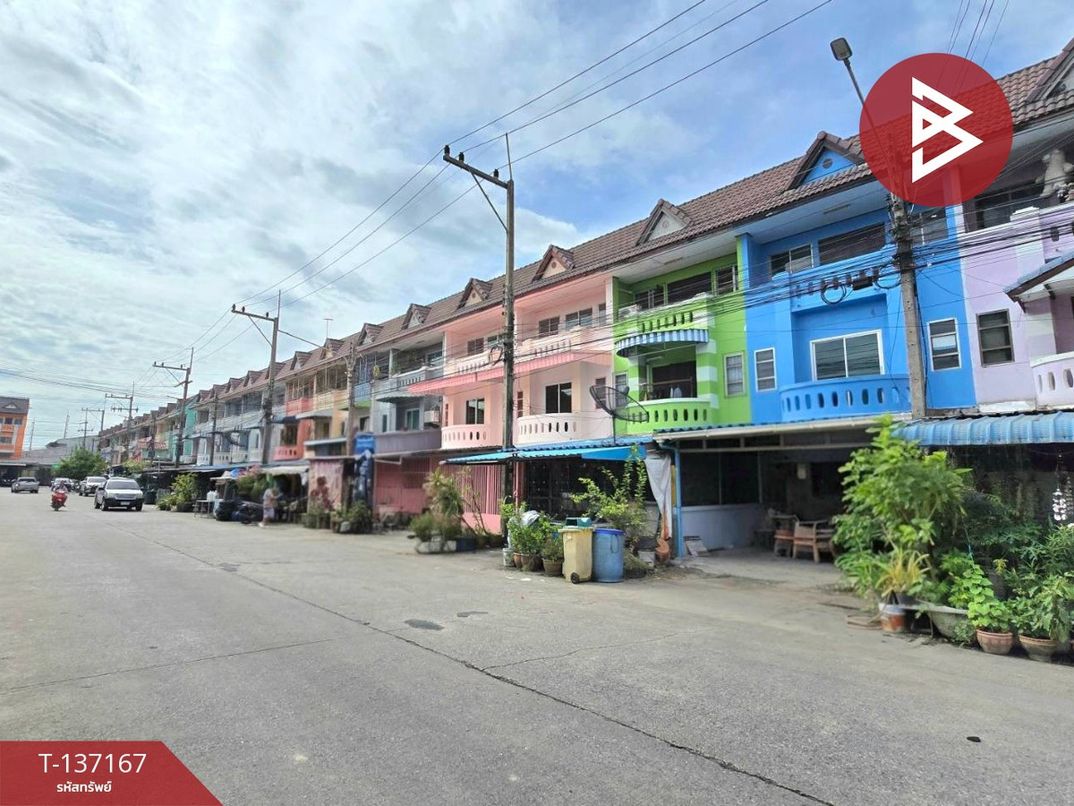 ขายทาวน์เฮ้าส์ หมู่บ้านเบญจวัลย์ เอกชัย สมุทรสาคร ต่อเติมพร้อมอยู่