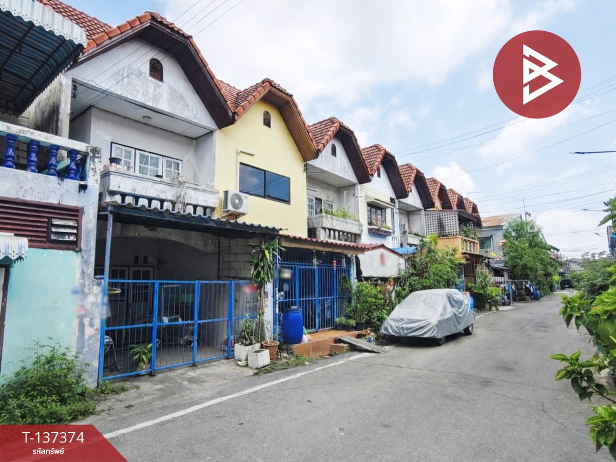 ขายทาวน์เฮ้าส์ หมู่บ้านสิวารัตน์3 พุทธมณฑลสาย5 กระทุ่มแบน สมุทรสาคร