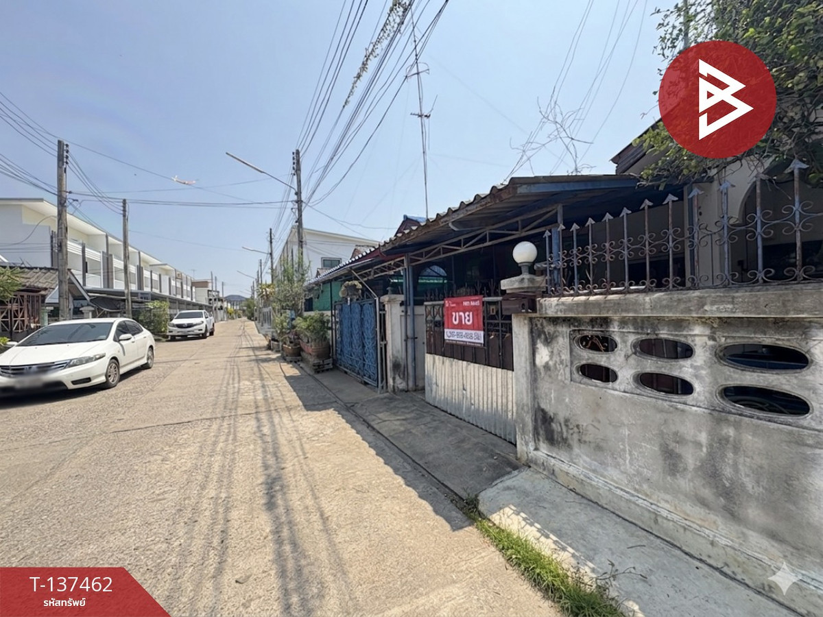 ขายทาวน์เฮ้าส์ชั้นเดียว เนื้อที่ 30.4 ตร.วา แม่กลอง สมุทรสงคราม