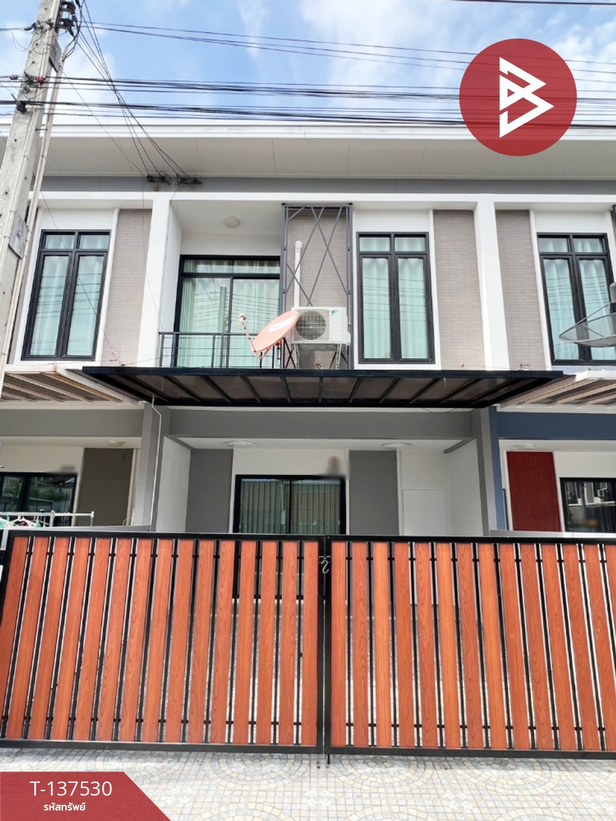 ขายทาวน์เฮ้าส์ หมู่บ้านเดอะเซ็นทรัล3 อัสสัมชัญ-ศรีราชา (The Central3 Assumption-Sriracha) ชลบุรี