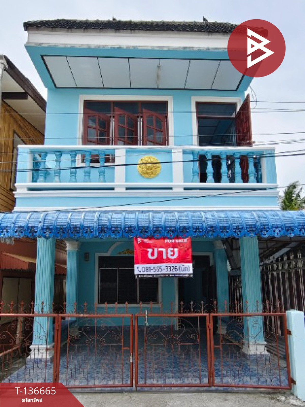 ขายบ้านเดี่ยว เนื้อที่ 22.2 ตร.วา ถ.ศรีธรรมโศก ในเมือง นครศรีธรรมราช