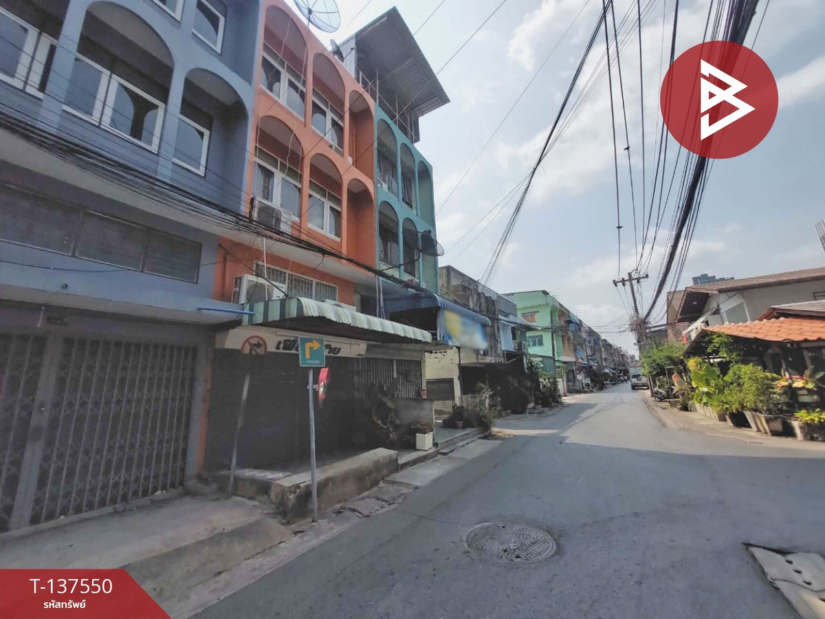 ขายอาคารพาณิชย์ 4 ชั้นครึ่ง ซอยเพชรเกษม 46 กรุงเทพฯ ใกล้ซีคอนบางแค