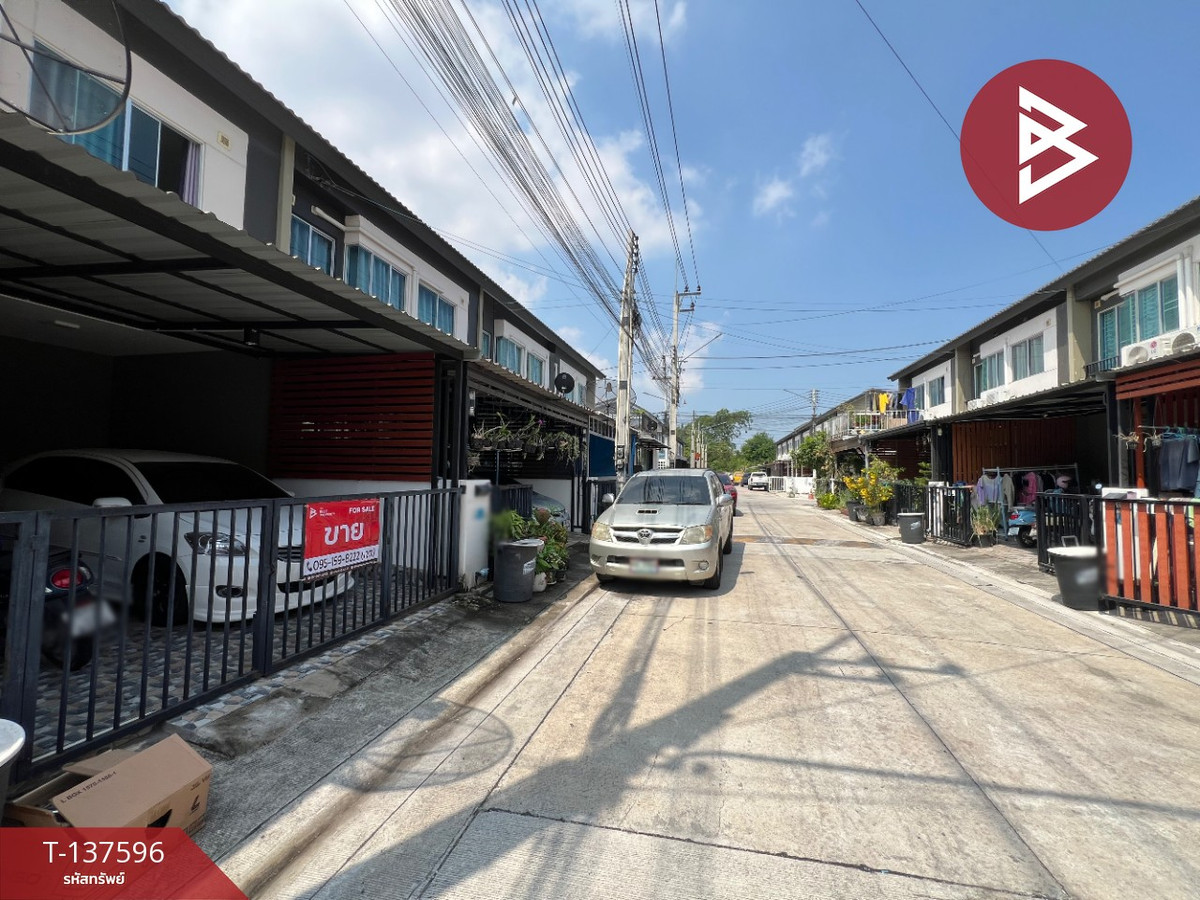 ขายทาวน์เฮ้าส์ หมู่บ้านพฤกษา122 อมตะ-บายพาส นาป่า ชลบุรี