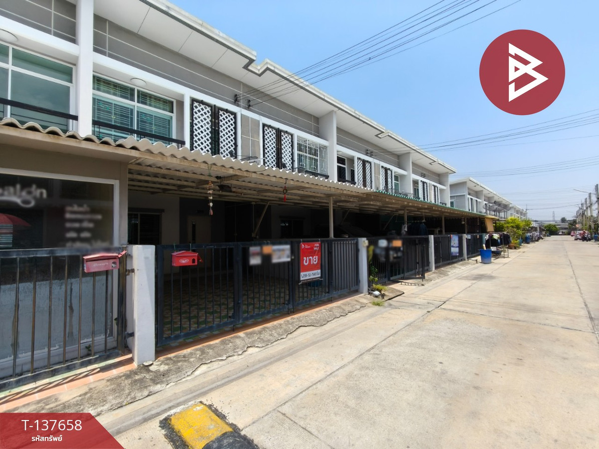 ขายทาวน์เฮ้าส์ หมู่บ้านประภัสสร พรีซีโอ พลัสวัน (Prapassorn Preseo Plus One) พานทอง ชลบุรี