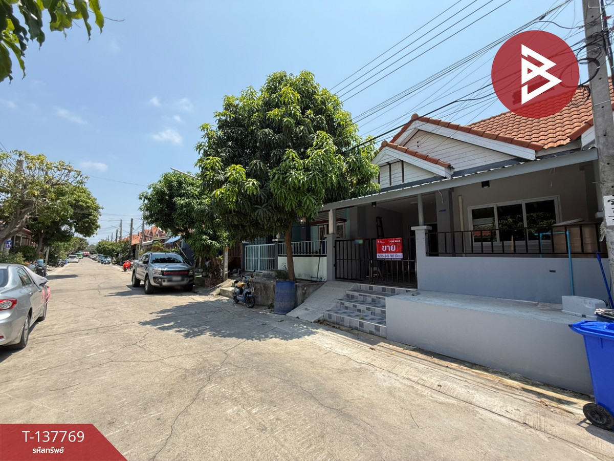 ขายทาวน์เฮ้าส์ หมู่บ้านพีเคการ์เด้นท์ ประชาอุทิศ90 พระสมุทรเจดีย์ สมุทรปราการ