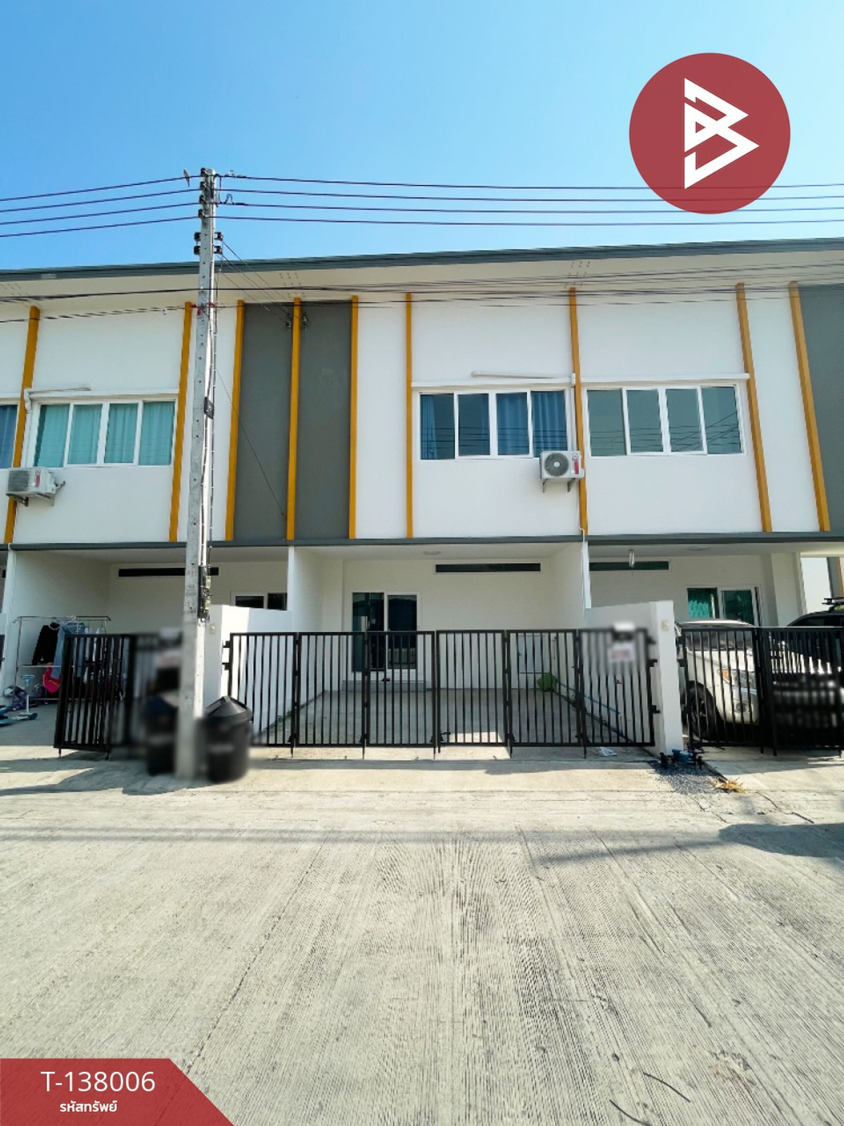 ขายทาวน์เฮ้าส์ หมู่บ้านเก้ามงคลวิลเลจ พุทธมณฑลสาย5-ไร่ขิง26 สามพราน นครปฐม