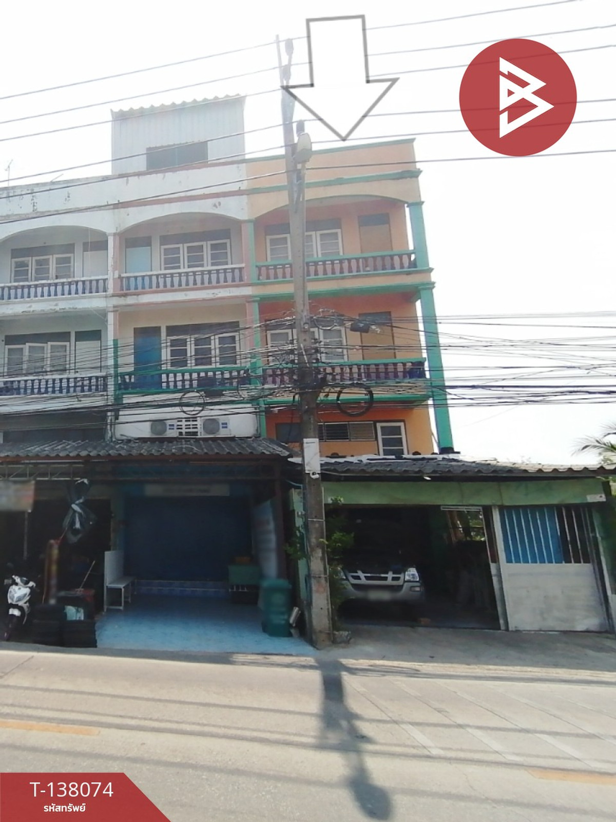 ขายอาคารพาณิชย์ 3 ชั้น เนื้อที่ 27 ตร.วา คลองหลวง ปทุมธานี