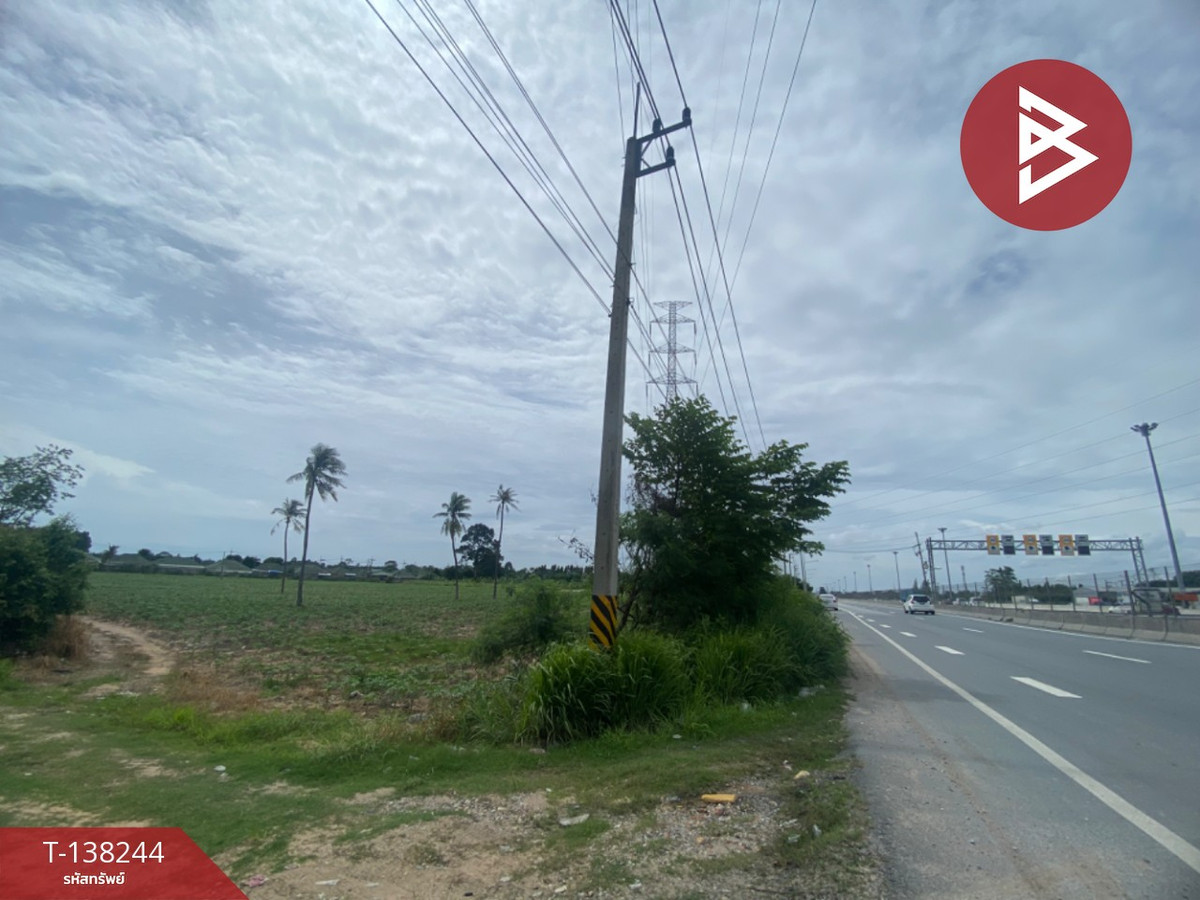 ให้เช่าที่ดิน เนื้อที่ 8 ไร่ 2 งาน 85.8 ตร.วา ศรีราชา ชลบุรี ทำเลดี ใกล้มอเตอร์เวย์