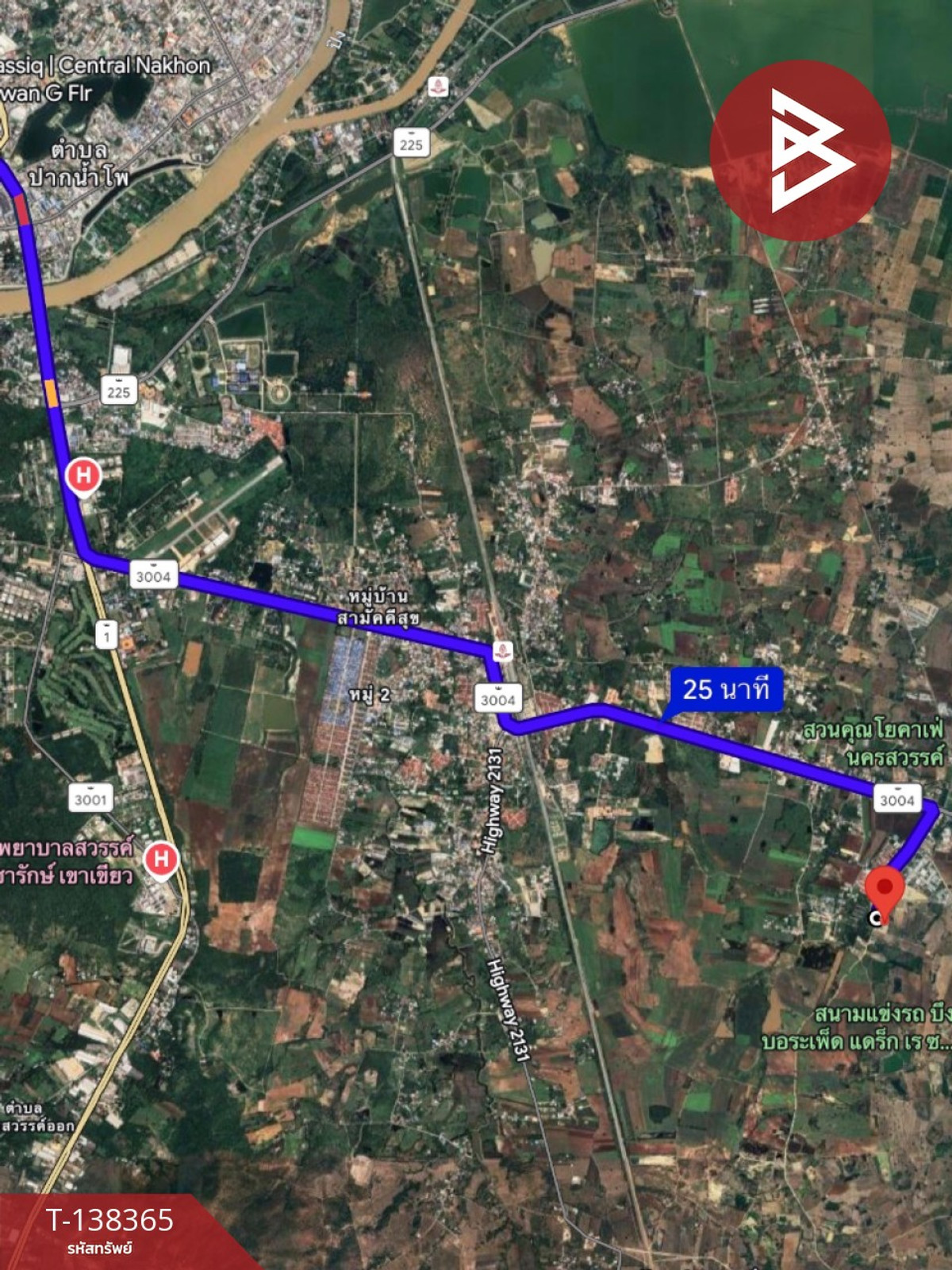 ขายที่ดิน 4 ไร่ 3 งาน 27.6 ตารารงวา หนองปลิง เมืองนครสวรรค์ ใกล้หมู่บ้านทหารบก