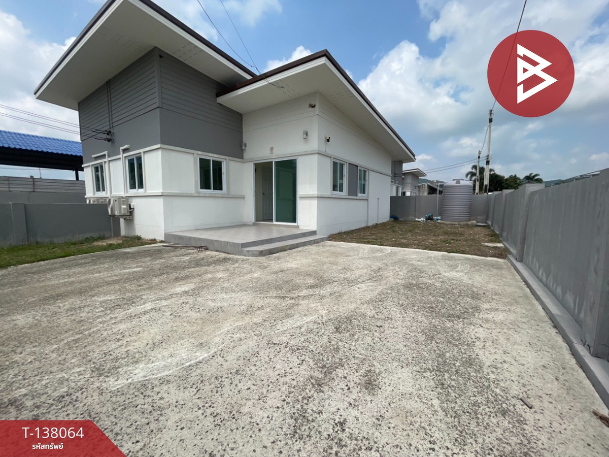 ขายบ้านเดี่ยวชั้นเดียว เนื้อที่เริ่มต้น 39 ตร.วา ห้วยโป่ง ระยอง