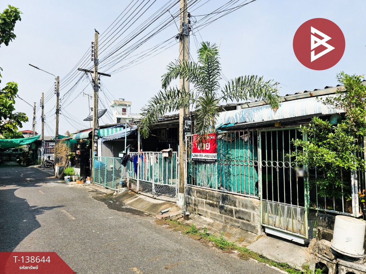 ขายทาวน์เฮ้าส์ชั้นเดียว หมู่บ้านการเคหะสมุทรปราการ เทศบาลบางปู 49 สมุทรปราการ