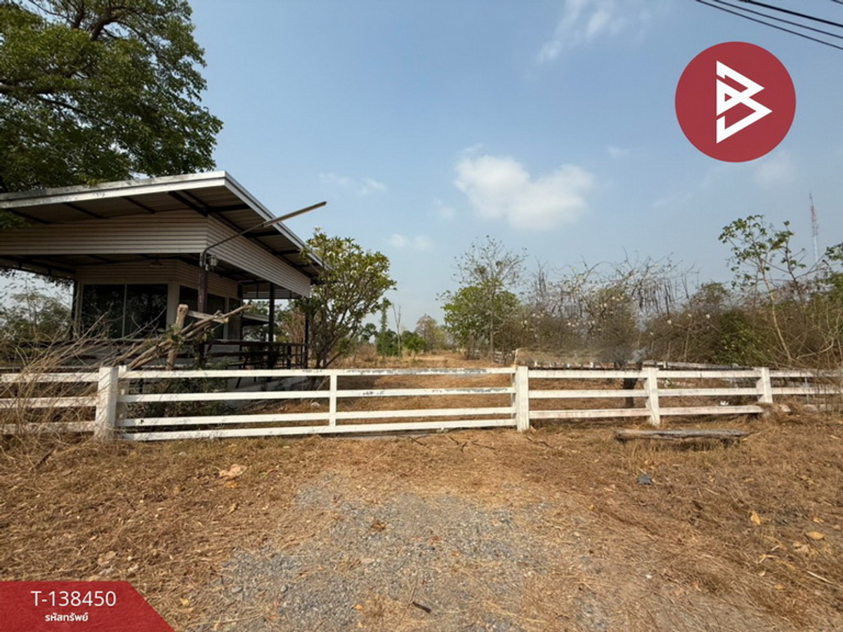 ขายที่ดิน เนื้อที่ 5 ไร่ 2 งาน 0.4 ตร.วา อ.สระโบสถ์ ลพบุรี ติดถนนใหญ่