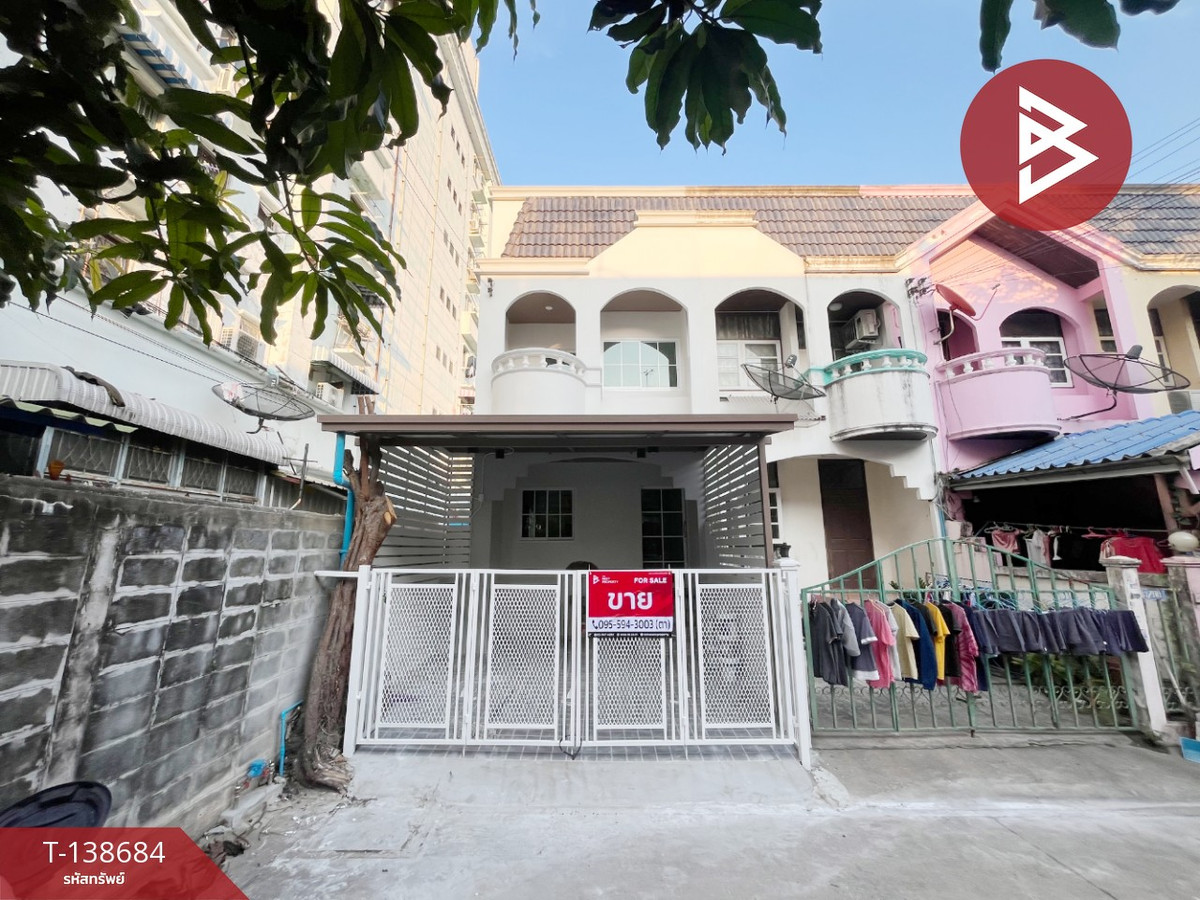 ขายทาวน์เฮ้าส์ 2 ชั้น หมู่บ้านเทพนครทาวน์ เทพารักษ์ กม.4 (ศรีสมิตร) สมุทรปราการ รีโนเวทใหม่