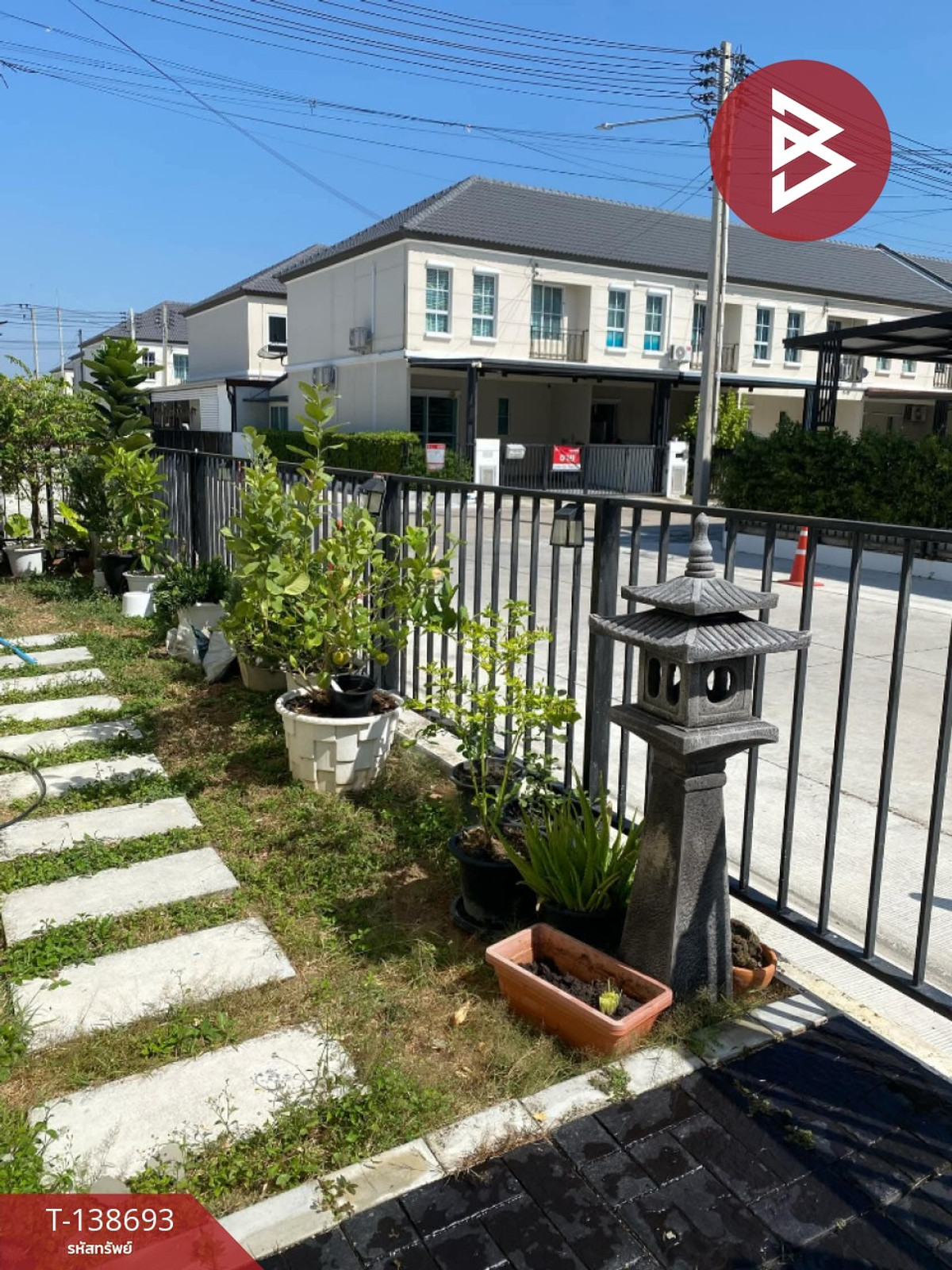 ขายทาวน์เฮ้าส์ หมู่บ้านพฤกษา หนองมน-ชลบุรี3 เหมือง ชลบุรี พร้อมอยู่