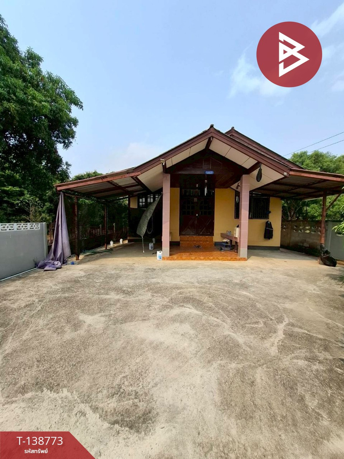 ขายบ้านเดี่ยวชั้นเดียว เนื้อที่ 1 งาน เทิง เชียงราย