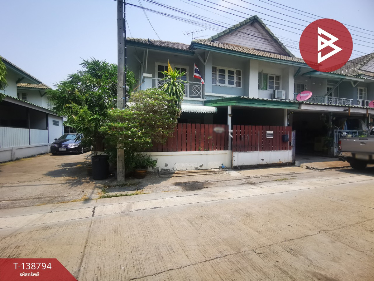 ขายทาวน์เฮ้าส์ หมู่บ้านพฤกษาริมคลอง3 บางบัวทอง นนทบุรี